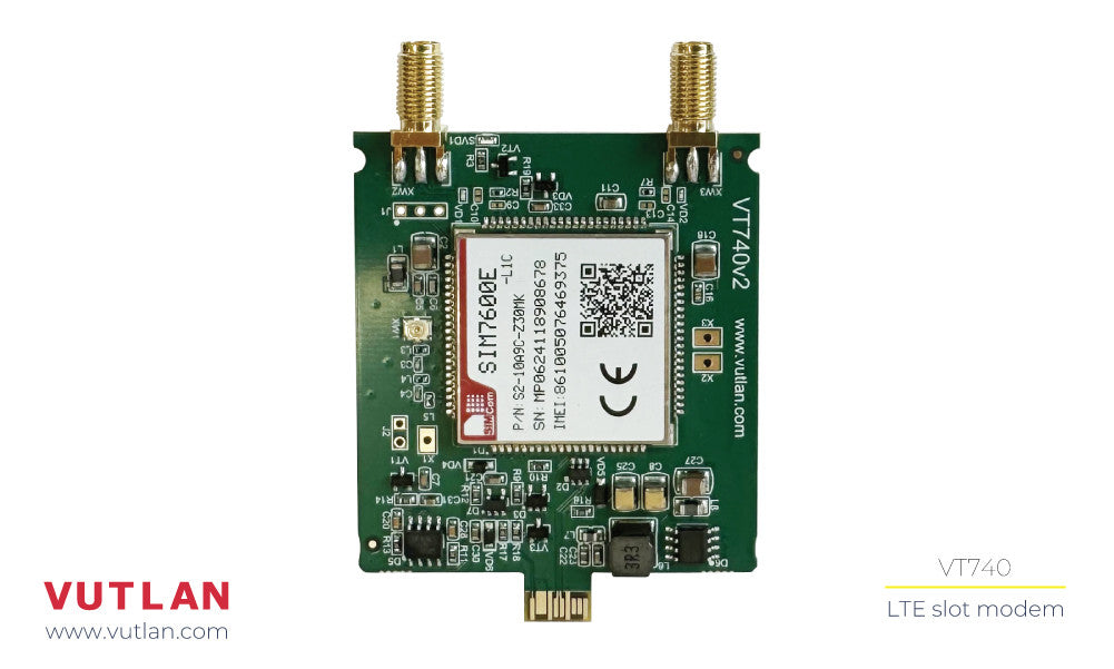 Vutlan LTE Modem for VT335, VT825 & VT855