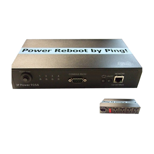 Aviosys IP Power Switch 9258SP with Ping Ethernet Remote Power Switch with 4 Ports